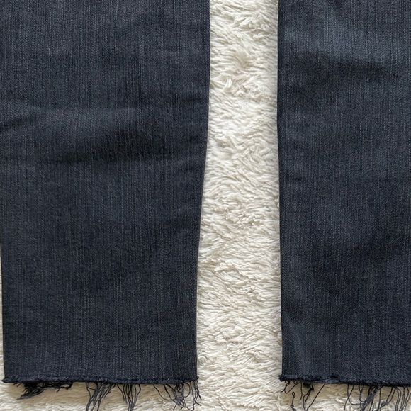 MOTHER The Looker Ankle Fray Jeans in Burning Out Lanterns NWT - Picture 11 of 16